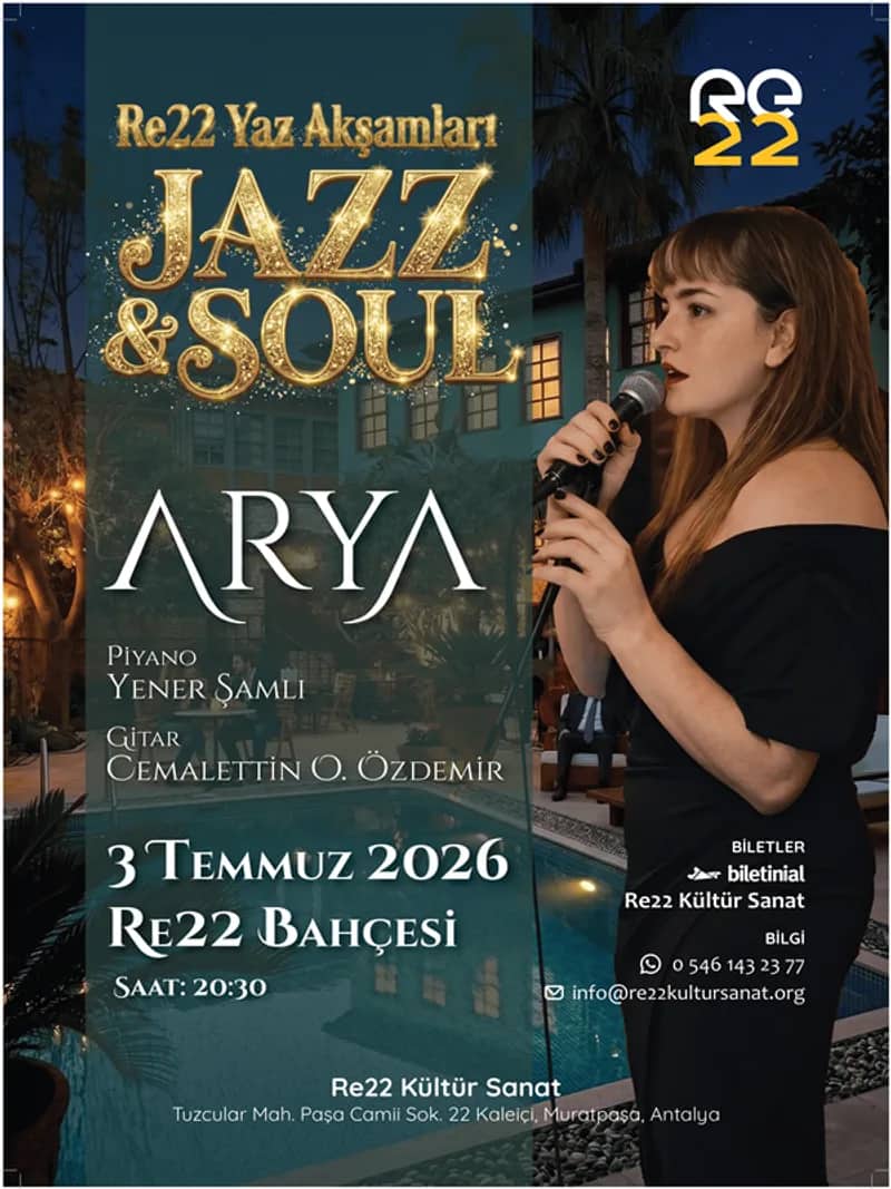 “Re22 YAZ AKŞAMLARI Başlıyor - Jazz & Soul"