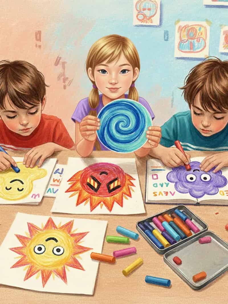 Resim Çizerek Duyguları Tanımlıyoruz