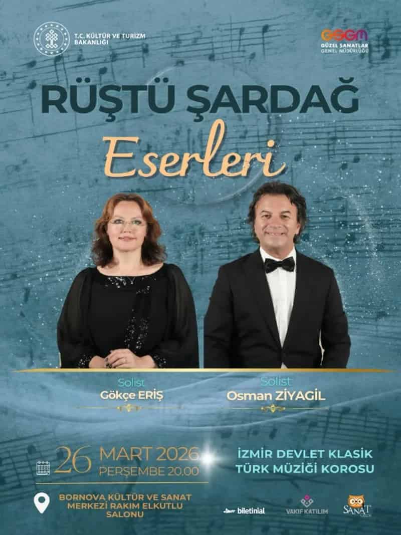Rüştü Sardağ Eserleri İzmir Devlet Klasik Türk Müziği Korosu