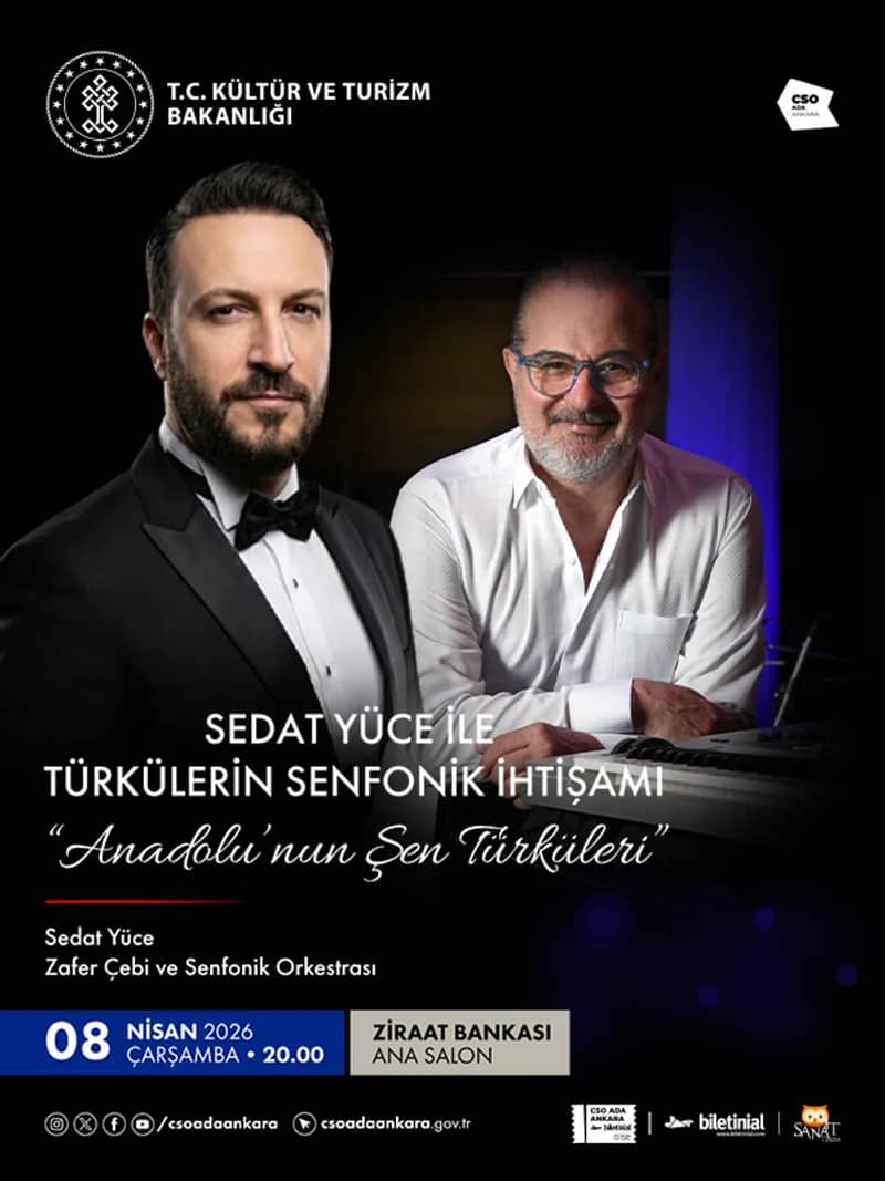 Sedat Yüce ile Türkülerin Senfonik İhtişamı - Anadolu’nun Şen Türküleri