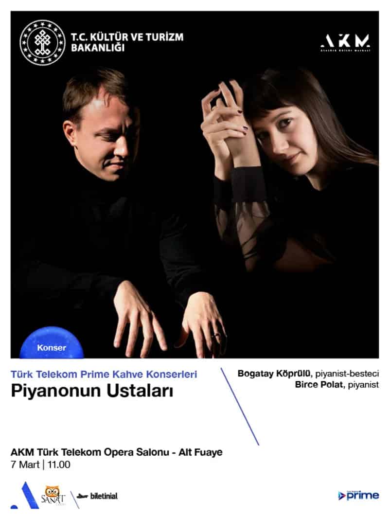 Türk Telekom Prime Kahve Konserleri Piyanonun Ustaları
