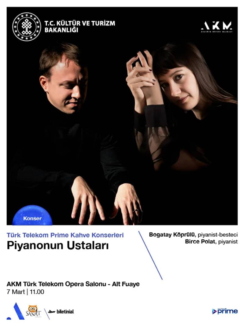 Türk Telekom Prime Kahve Konserleri Piyanonun Ustaları