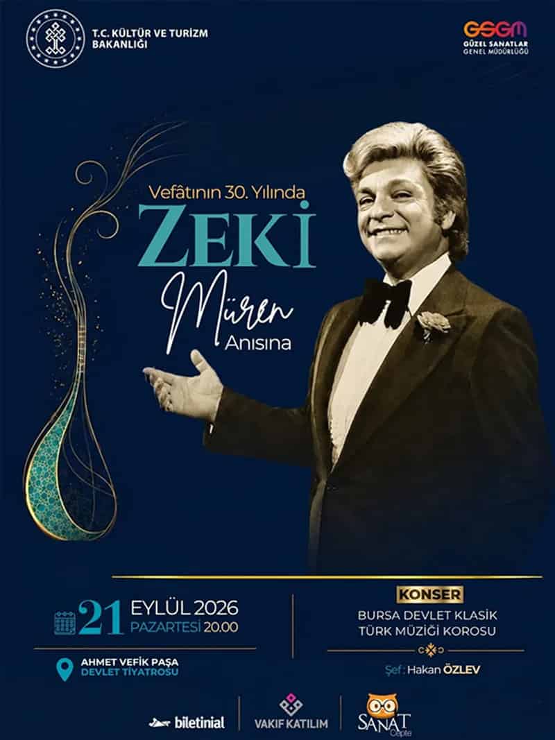 Vefatının nda Zeki Müren Anısına - Bursa Devlet Klasik Türk Müziği Korosu