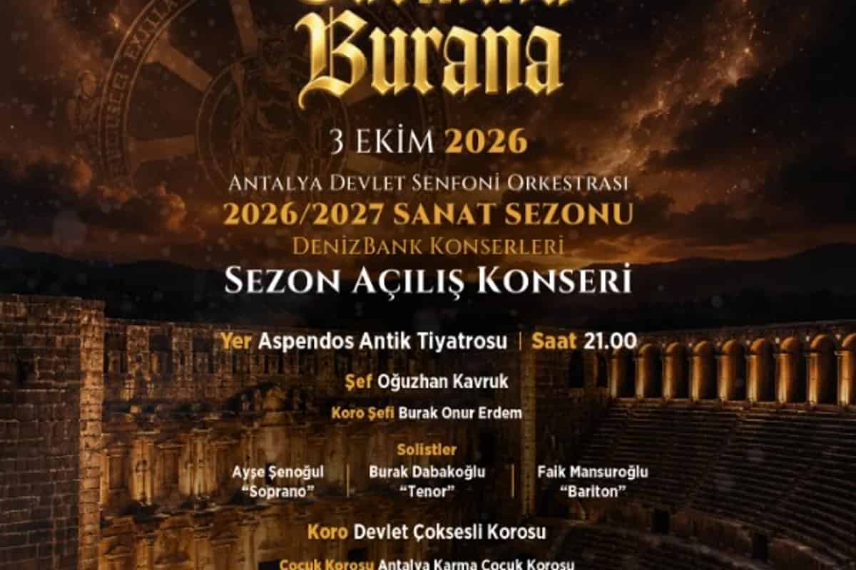 Aspendos Antik Tiyatrosu — Antalya konser mekanı