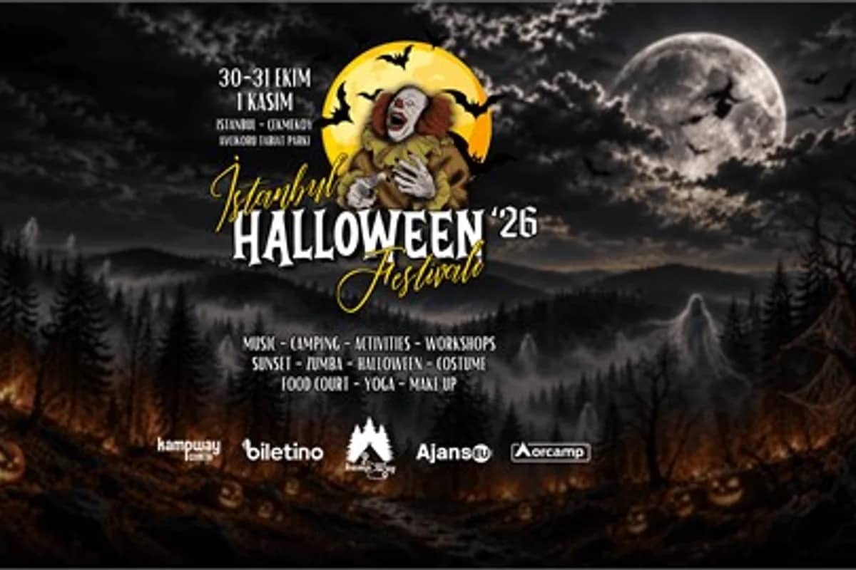 İSTANBUL HALLOWEEN FESTİVALİ '26 | KAMPWAY, 30 Ekim 2026, AVCIKORU TABİAT PARKI konser afişi