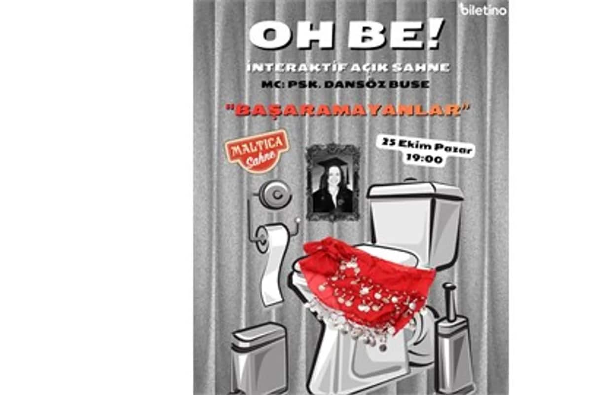 Oh Be! "Başaramayanlar", 25 Ekim 2026, MALTİCA GASTRO PUB BEŞİKTAŞ, İstanbul konser afişi