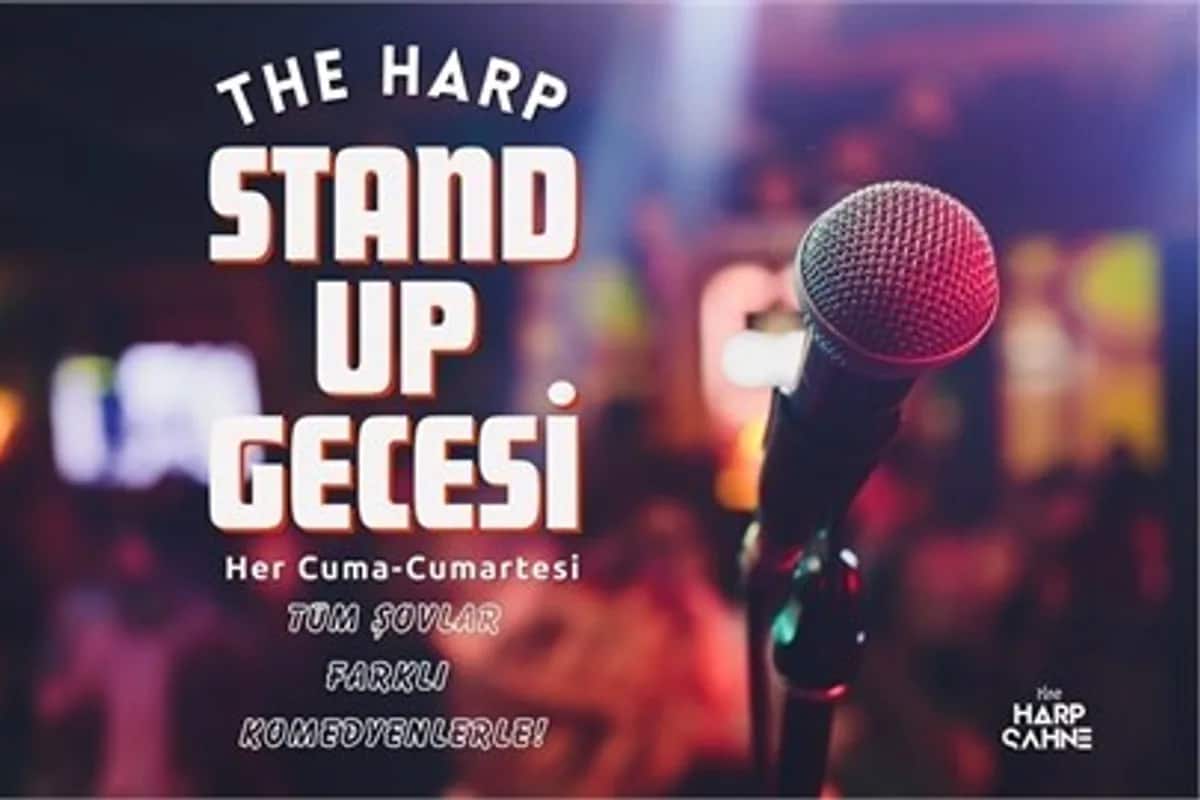 Stand Up-The Harp Kadıköy, 17 Ekim 2026, The Harp Sahne Kadıköy, İstanbul konser afişi