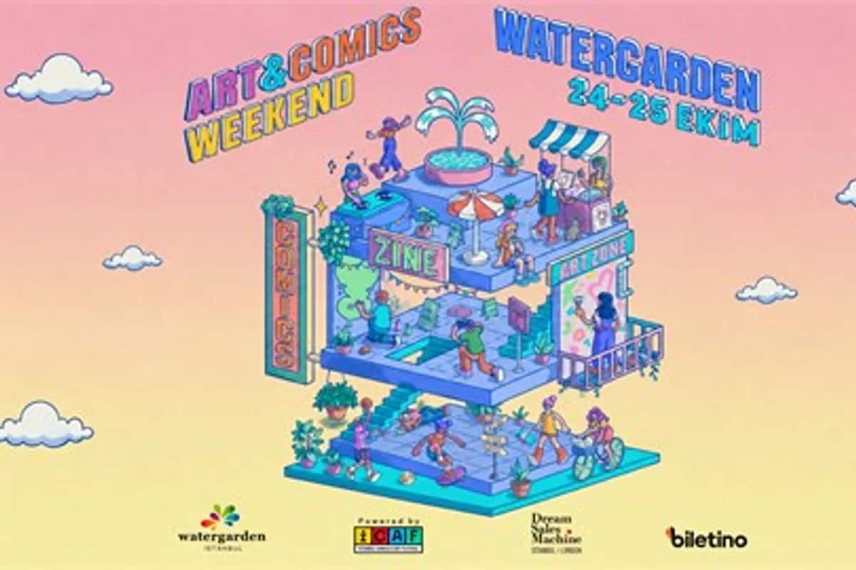 Watergarden Art and Comics Weekend, 24 Ekim 2026, Watergarden İstanbul, İstanbul konser afişi