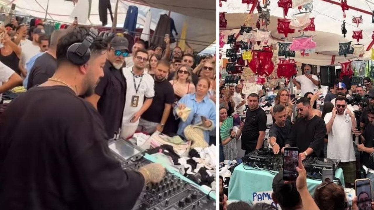 Mahmut Orhan'dan Alaçatı Pazarında Unutulmaz Bir Müzik Ziyafeti