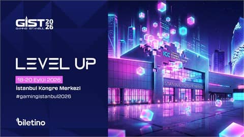 Gaming İstanbul 2026 Uluslararası Oyun ve Dijital Eğlence - GIST 2026 afişi