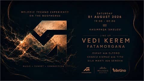Melodic Techno Experience On The Bosphorus afişi
