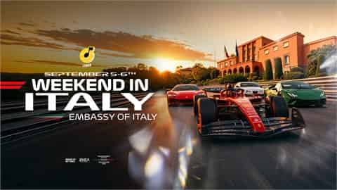 Weekend In Italy - Formula 1 - September 5&6 afişi