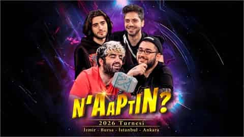 N'aaptın Live - İzmir, 7 Kasım 2026, İzmir Performance Hall, İzmir konser afişi