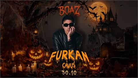 HALLOWEEN PARTY | FURKAN CAVUS | BOAZ MIDDLE, 30 Ekim 2026, Boáz Middle, İstanbul konser afişi