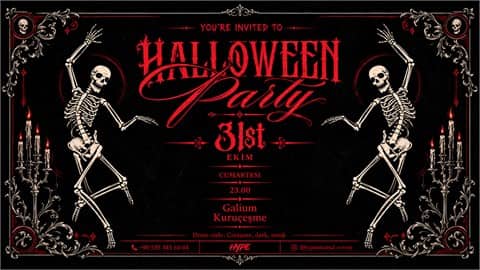HALLOWEEN PARTY | GALIUM KURUCESME