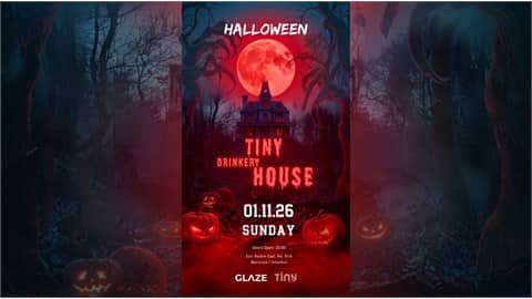 Halloween - Tiny Drinkery House