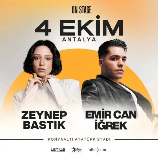 On Stage Antalya 2026 - Zeynep Bastık, Emir Can İğrek