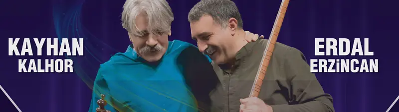 Erdal Erzincan & Kayhan Kahlor, 17 Aralık 2026, Istanbul Kongre Merkezi, Harbiye Oditoryumu, İstanbul konser afişi