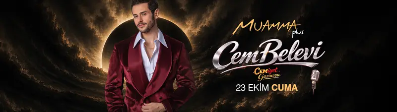 Cem Belevi, Muamma Ataşehir, İstanbul konser afişi