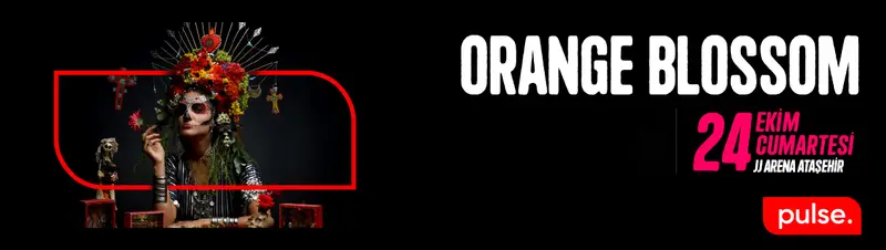 Orange Blossom, 24 Ekim 2026, JJ Arena Ataşehir, İstanbul konser afişi