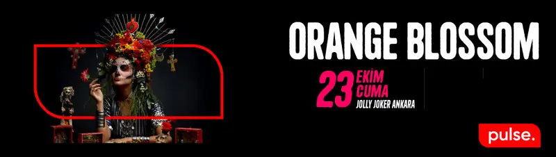 Orange Blossom, 23 Ekim 2026, Jolly Joker Ankara, Ankara konser afişi