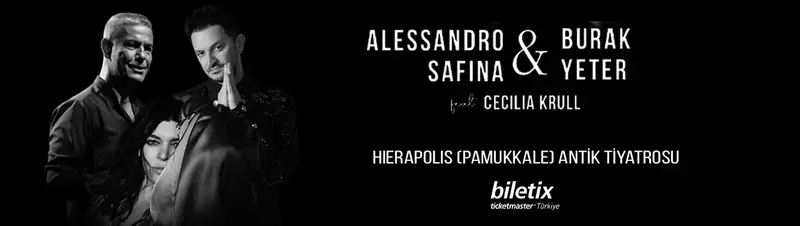 Alessandro Safina & Burak Yeter afişi