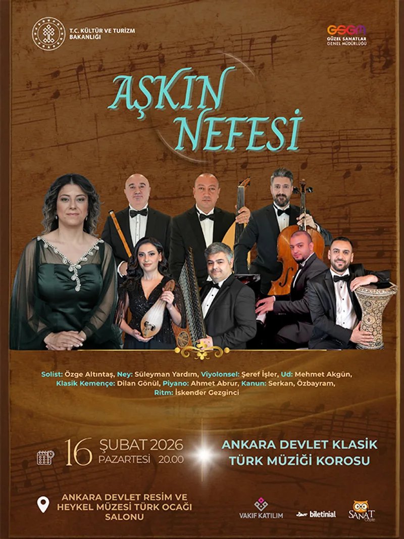 Aşkın Nefesi - Ankara Devlet Klasik Türk Müziği Korosu görseli