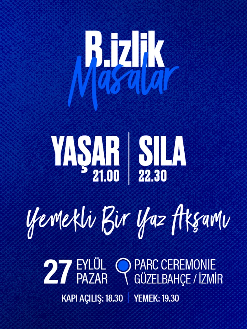 B.İzlik Masalar - Yaşar & Sıla