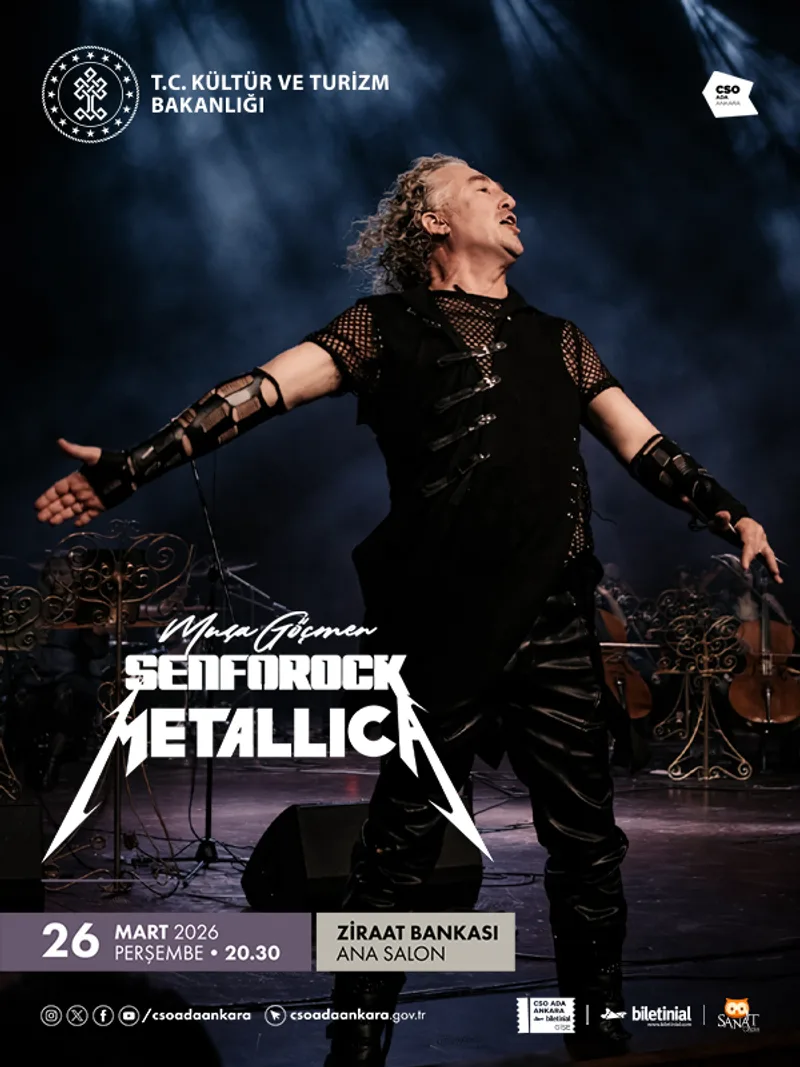 Musa Göçmen SENFOROCK Metallica görseli