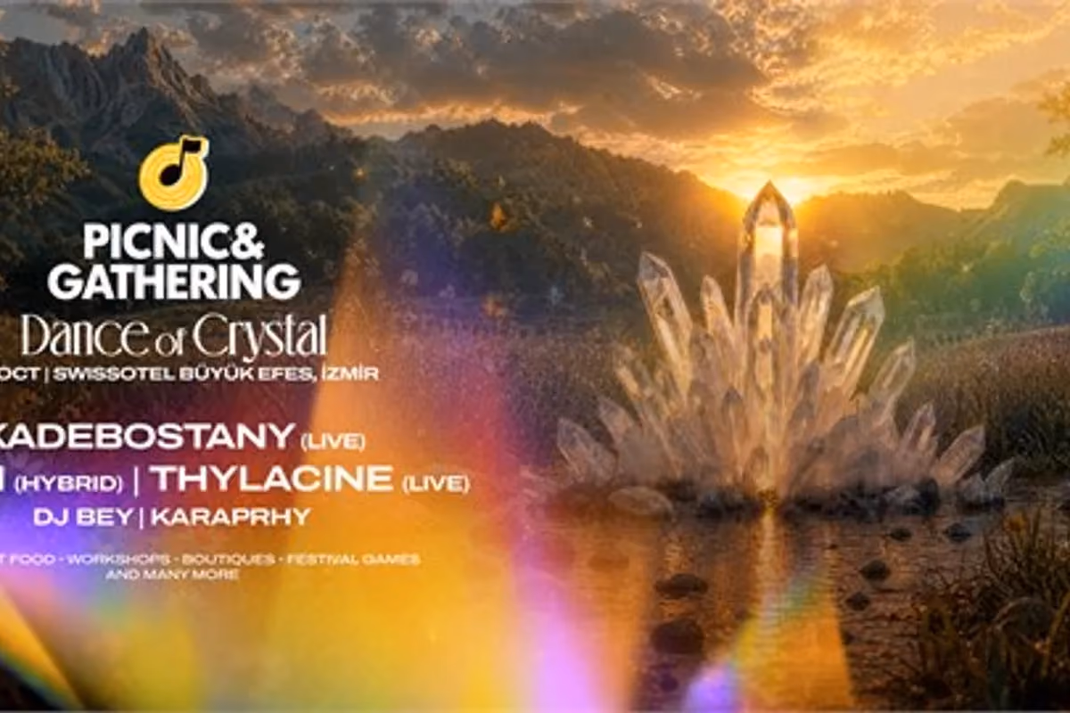 Picnic & Gathering Dance Of Crystal İzmir, 3 Ekim 2026, Swissôtel Büyük Efes, İzmir konser afişi
